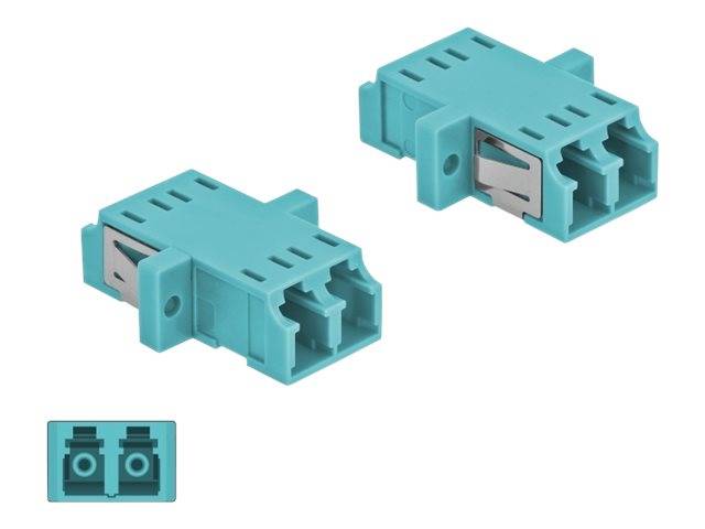 DeLOCK - Netzwerkkoppler - LC Multi-Mode (W)