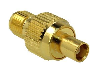 Delock - RF-Adapter - SMA weiblich bis MCX weiblich