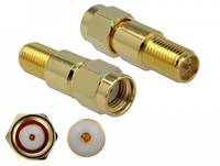 Delock - RF-Adapter - RP-SMA weiblich bis RP-SMA