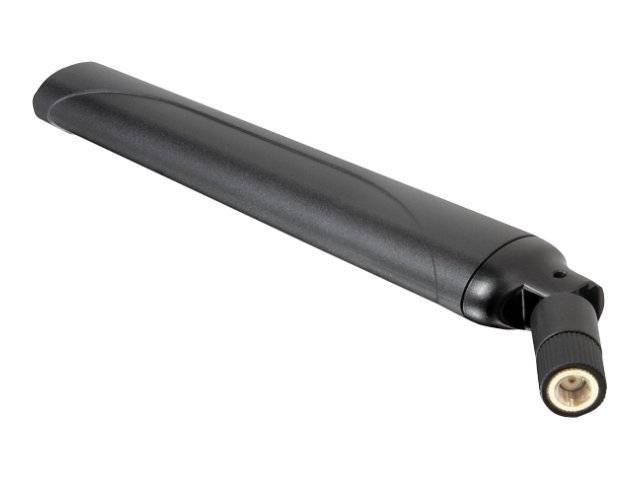 DeLOCK LTE RP-SMA antenna with flexible joint - Funkmodemantenne - 0 dBi (für 790 bis 960 MHz)