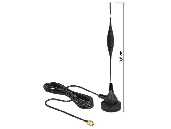 DeLOCK - Antenne - Smart Home - 5 dBi - ungerichtet