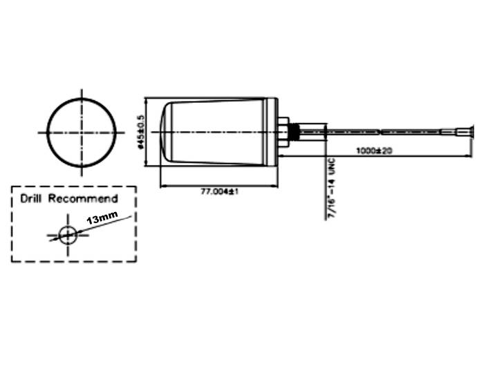 Delock - Antenne - Mobiltelefon - 1.6 dBi