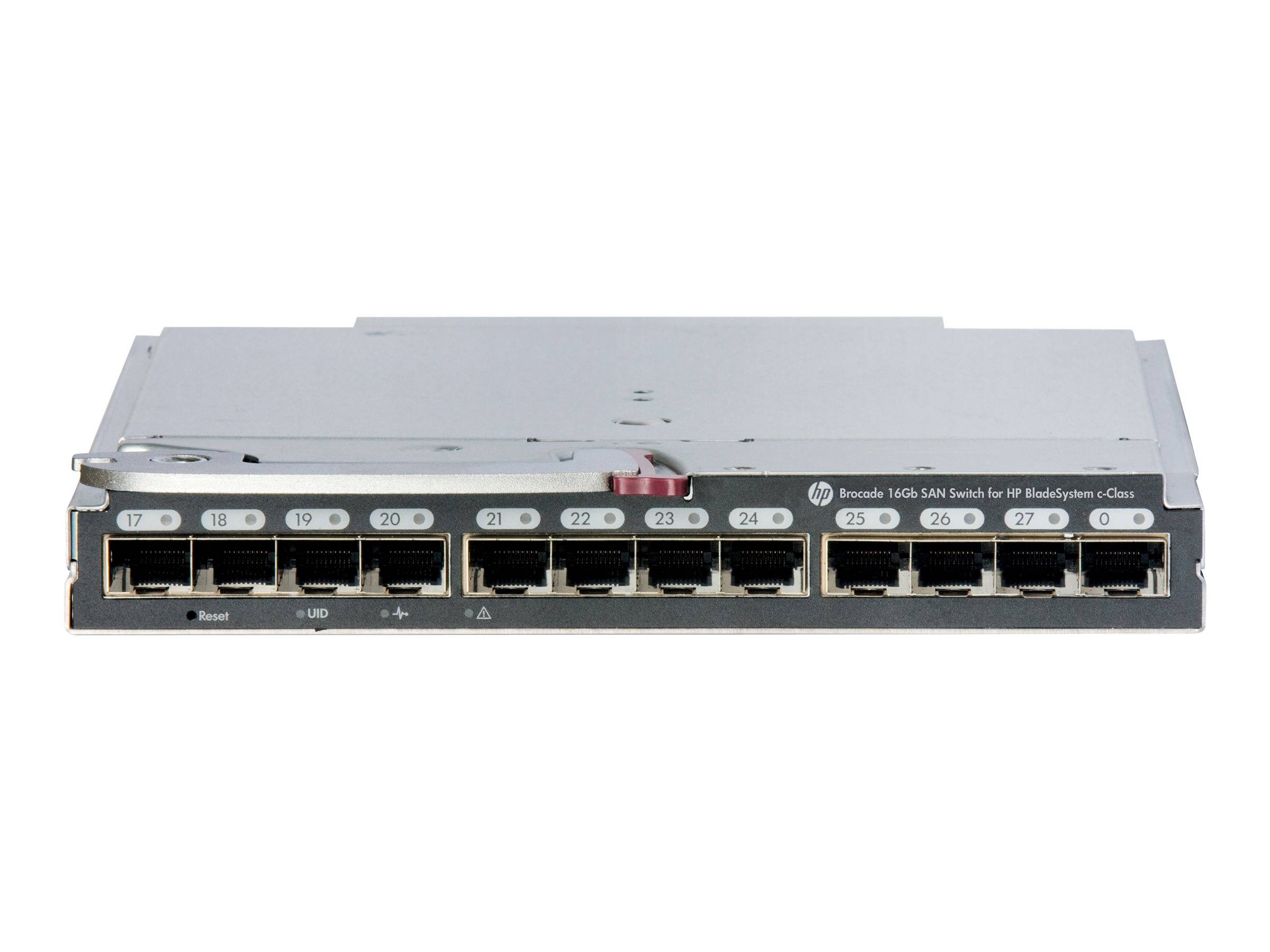 Brocade 16Gb/16 SAN Switch for HP BladeSystem c-Class