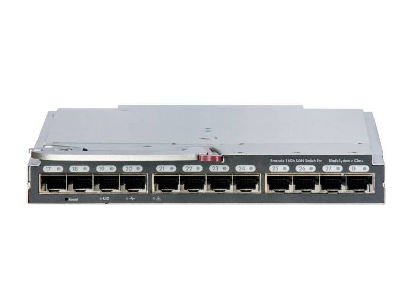 Brocade 16Gb/28 SAN Switch Power Pack+ for BladeSystem c-Class - Switch - managed - 16 x 16Gb Fibre Channel (intern)