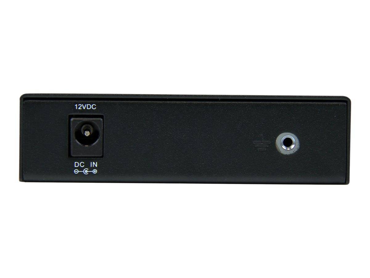 StarTech.com Gigabit Ethernet LWL / Glasfaser Medienkonverter mit SFP - 1000 Mbit/s Multimode Gigabit Ethernet Medienkon