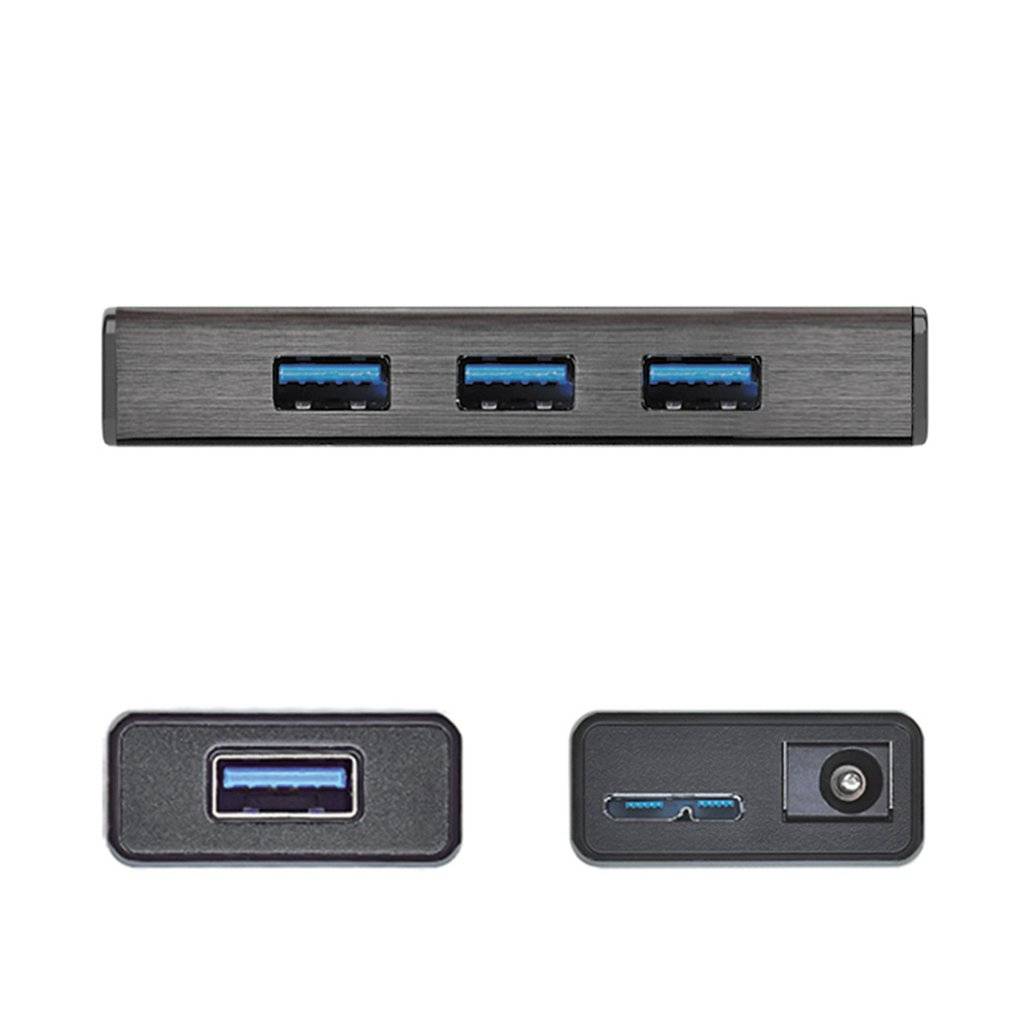 j5create JUH340 - Hub - 4 x SuperSpeed USB 3.0