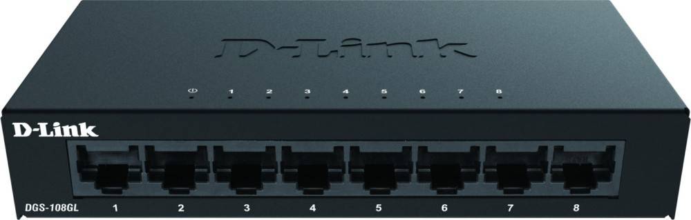DLink Deutschland 8-Port Gigabit Switch DGS-108GL/E