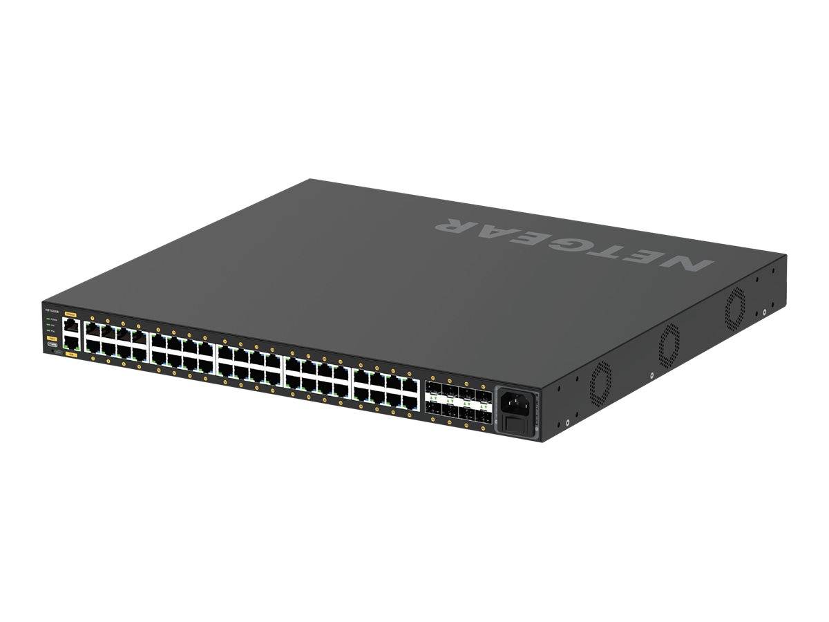 NETGEAR AV Line M4250-40G8F-PoE+ - Switch - L3 - managed - 40 x 10/100/1000 (PoE+)
