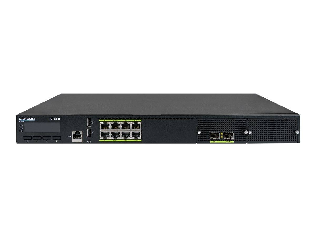 LANCOM ISG-8000 - VPN-Gateway - 10 GigE - 1U