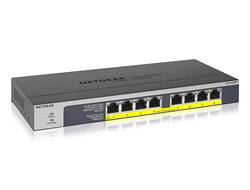 NETGEAR GS108PP - Switch - 8 x 10/100/1000 (PoE+)