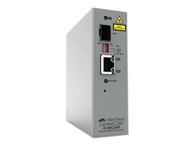 Allied Telesis AT IMC2000T/SP - Industrielle Temperatur - Medienkonverter - GigE - 1000Base-SX, 100Base-FX - RJ-45 / SFP (mini-GBIC)