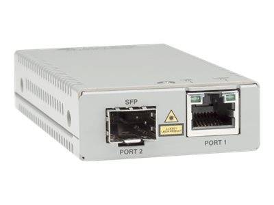 Allied Telesis AT MMC2000/SP - Medienkonverter - GigE - 10Base-T, 100Base-TX, 1000Base-T, 1000Base-X, 100Base-X - RJ-45 / SFP (mini-GBIC)