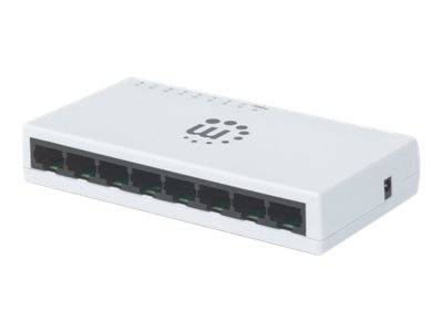 Manhattan 8-Port Fast Ethernet Switch, Plastic, Three Year Warranty, Box