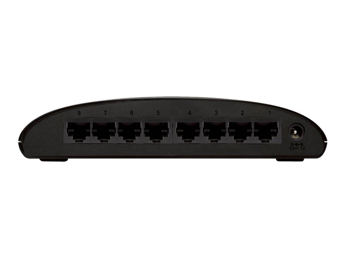 D-Link DES 1008D - Switch - unmanaged - 8 x 10/100
