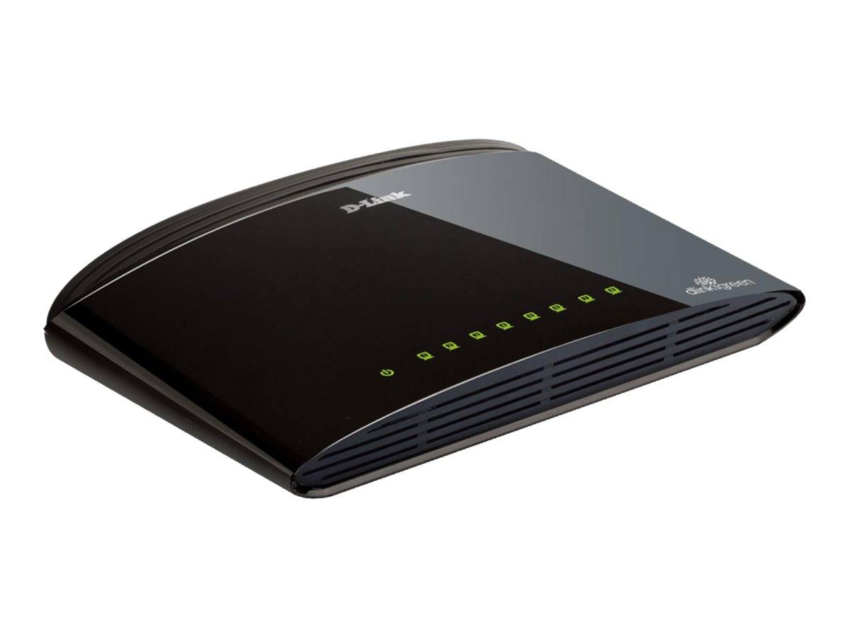 D-Link DES 1008D - Switch - unmanaged - 8 x 10/100