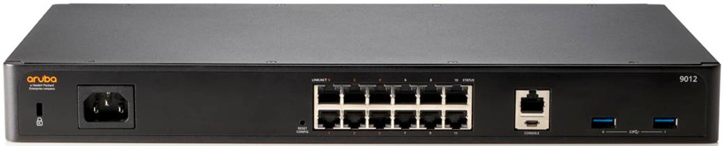 HPE Aruba 9012 (RW) - Gateway - 12 Anschlüsse
