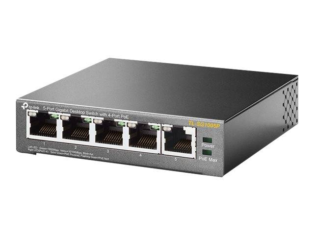 TP-LINK TL-SG1005P TL-SG1005P Netzwerk Switch 5 Port PoE-Funktion