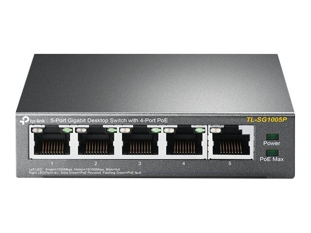 TP-LINK TL-SG1005P TL-SG1005P Netzwerk Switch 5 Port PoE-Funktion