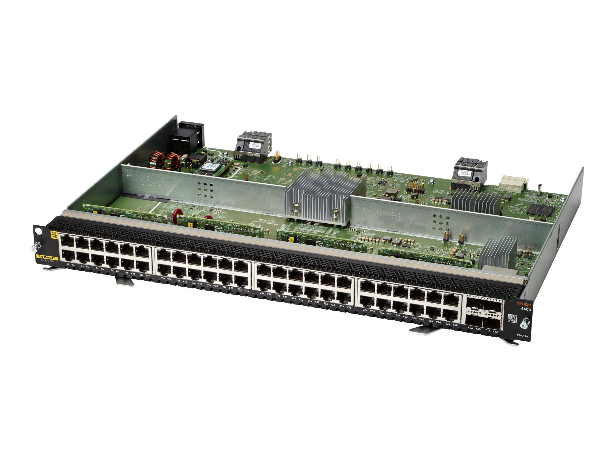 HPE Aruba 6400 - Erweiterungsmodul - Gigabit Ethernet (PoE)