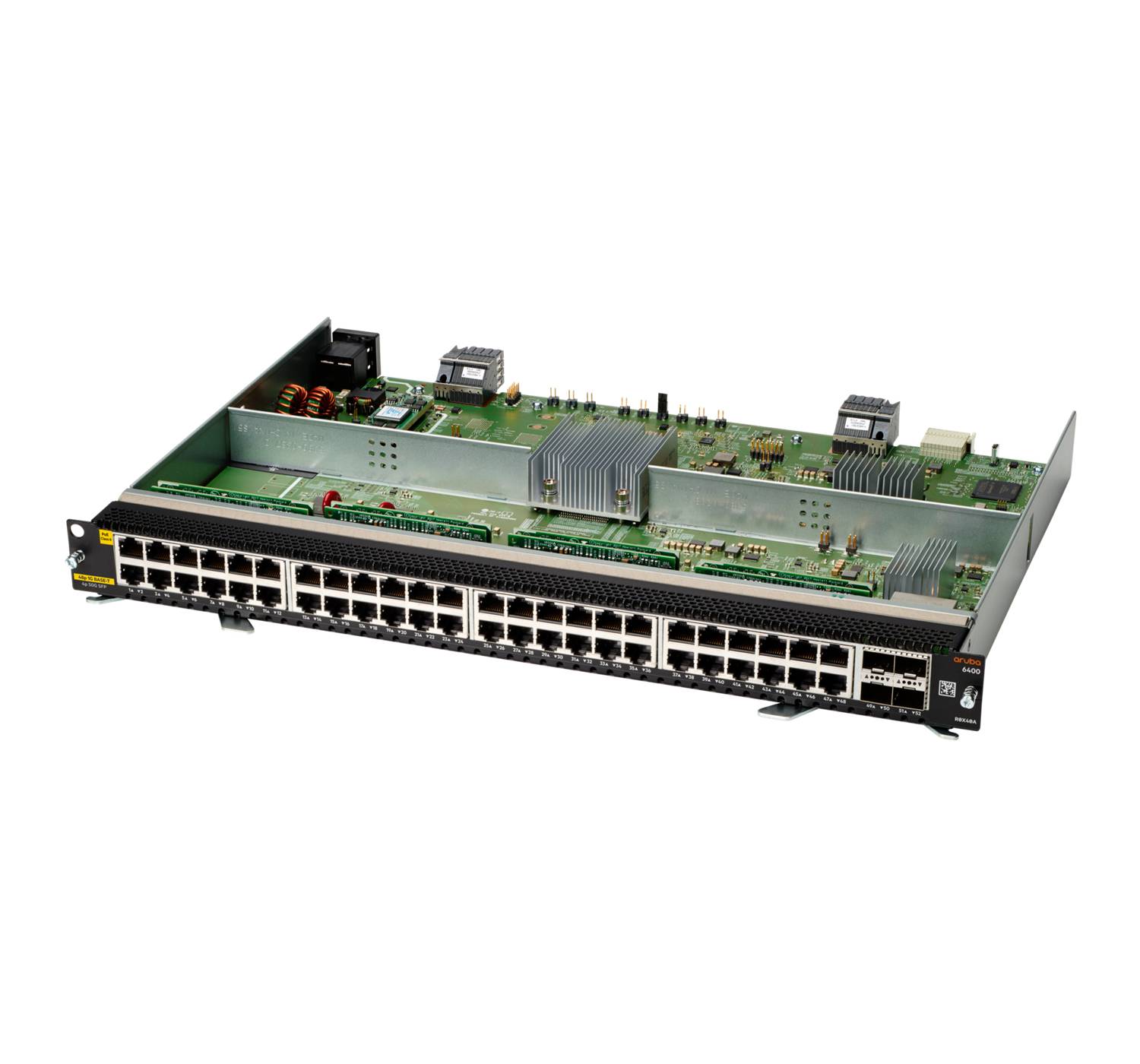 HPE Aruba 6400 - Erweiterungsmodul - Gigabit Ethernet (PoE)