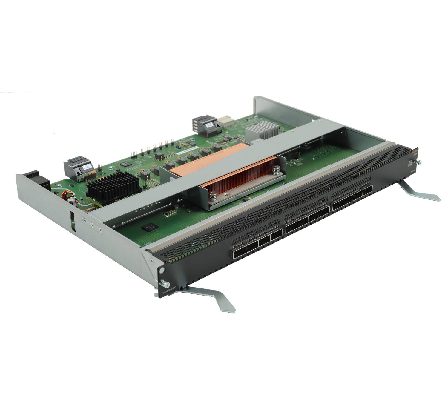 HPE Aruba 6400 - Erweiterungsmodul - 40Gb Ethernet / 100Gb Ethernet QSFP28 x 12