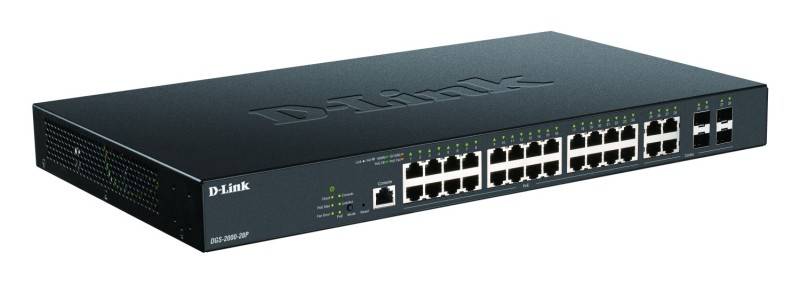 DLink Deutschland 28-Port Gigabit Switch DGS-2000-28P