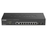 D-Link DGS 2000-10 - Switch - L3 - managed - 8 x 10/100/1000 + 2 x Fast Ethernet/Gigabit SFP, kombiniert