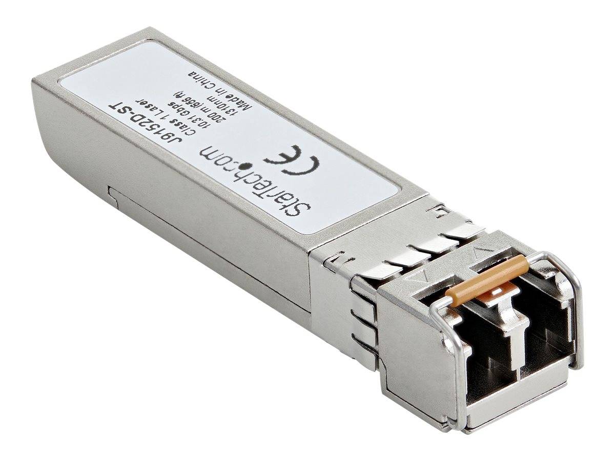 StarTech.com J9152D-ST Transceiver Modul (SFP+ Module, 10GBase-LRM HP kompatibel, Glasfaser, 1310nm, LC Multimode mit DD