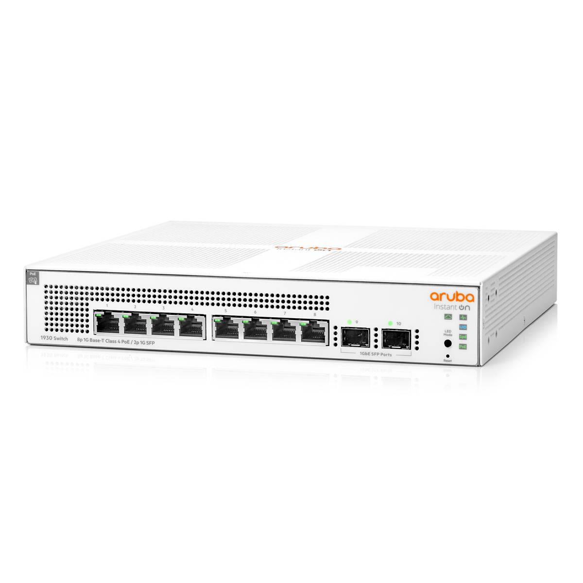 Aruba Instant On 1930 - 8G - Class4 2SFP - 124W - Switch - L2+ - Verwaltet