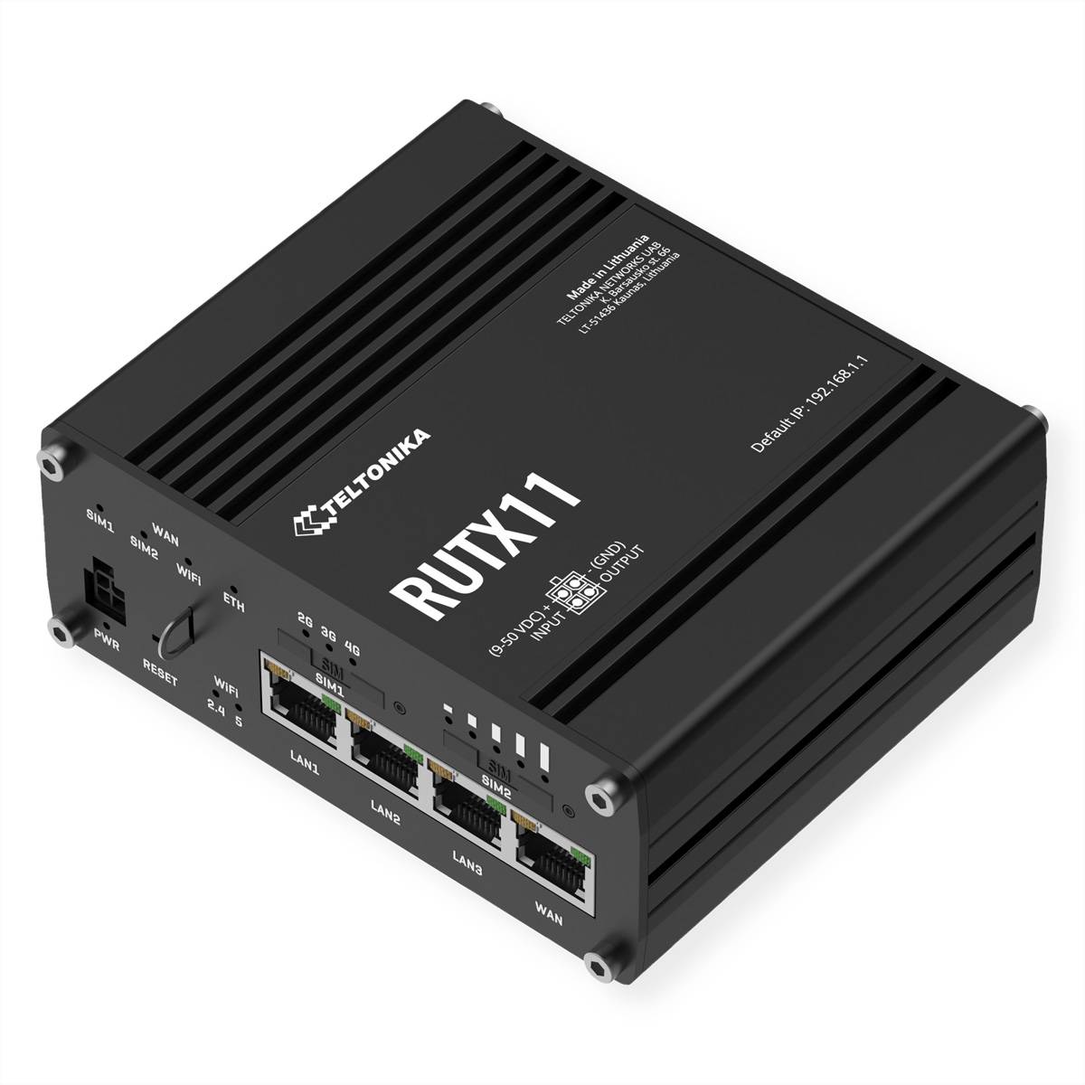 TELTONIKA RUTX11 LTE/4G Industrie Router