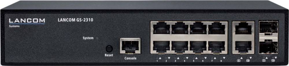 Nahaufnahme von Netzwerk-Router-Anschlüssen, einschließlich Konsolen- und Ethernet-Ports. Die Ethernet-Ports sind von 1 bis 4 für die Konnektivität beschriftet.