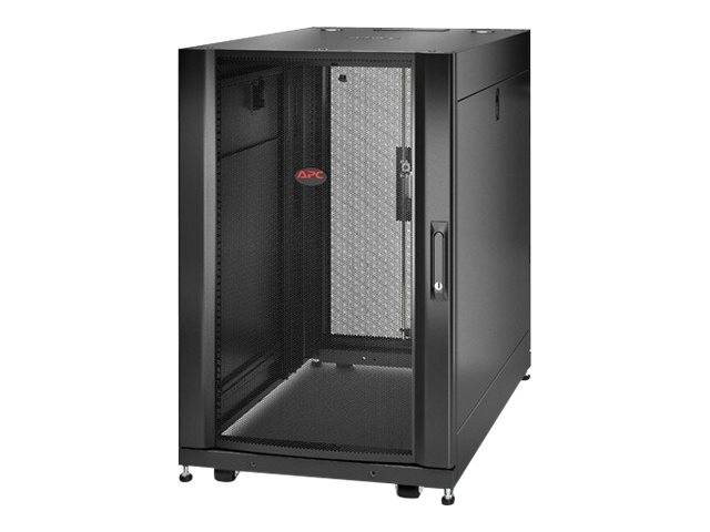 APC NetShelter SX - Schrank Netzwerkschrank - Schwarz - 18U - 48.3 cm (19")