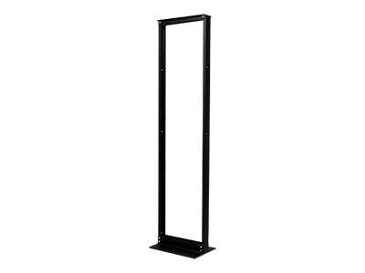APC NetShelter 2 Post Open Frame Rack - Schrank - Schwarz - 45U - 48.3 cm (19")