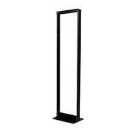 APC NetShelter 2 Post Open Frame Rack - Schrank - Schwarz - 45U - 48.3 cm (19")