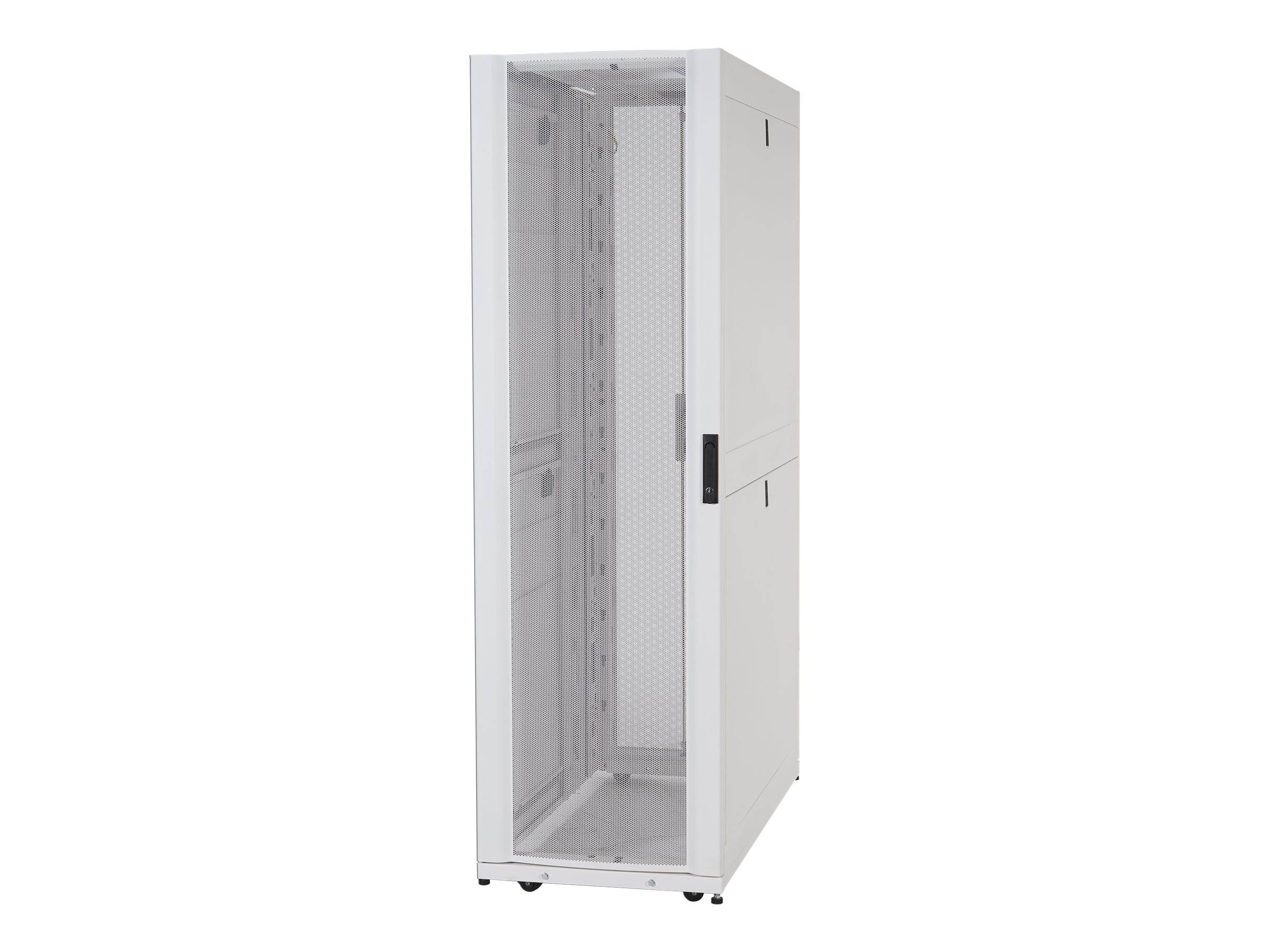 APC NetShelter SX Deep Enclosure with Sides - Schrank Netzwerkschrank - weiß - 42HE - 48.3 cm (19")