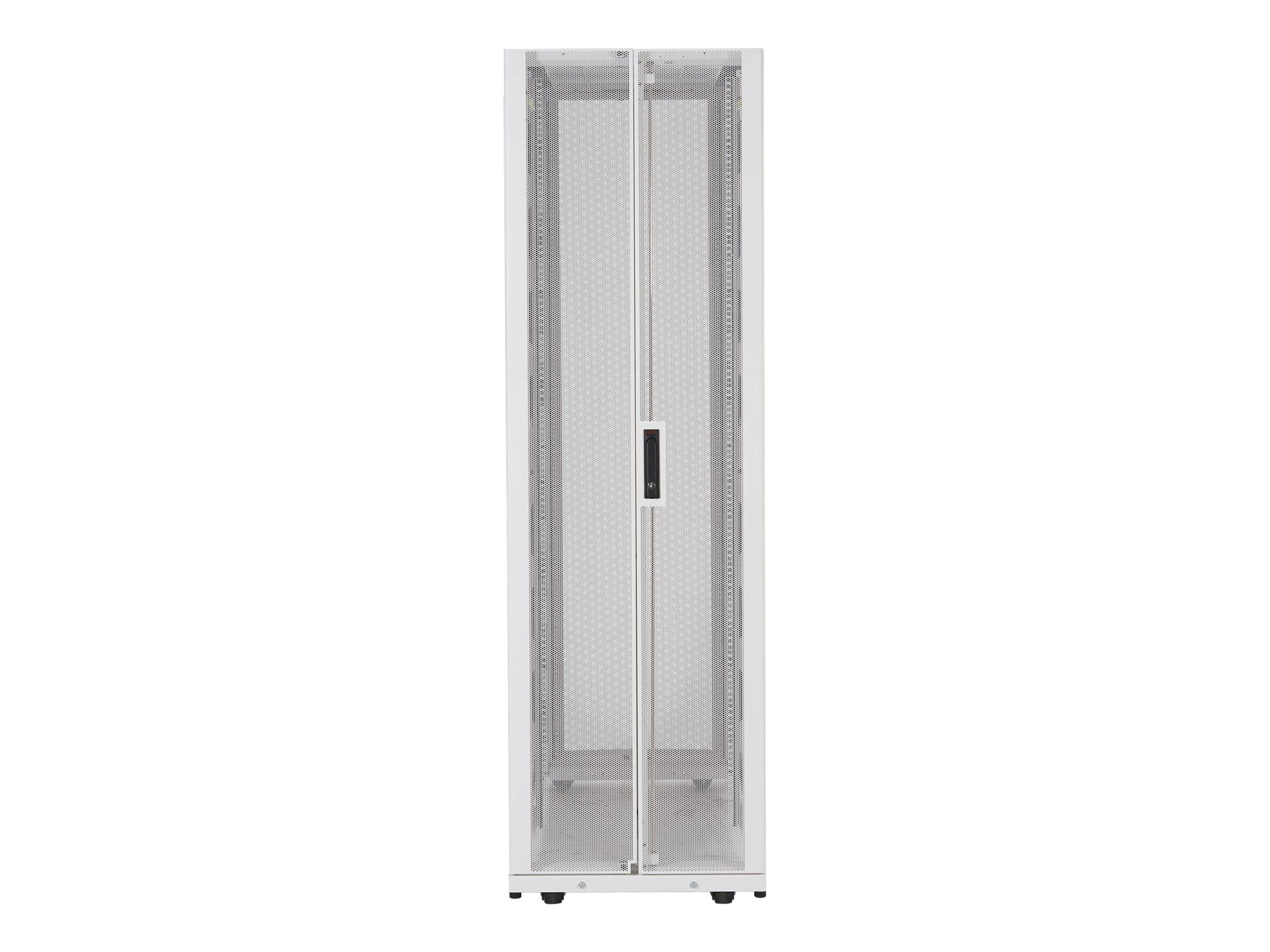 APC NetShelter SX Deep Enclosure with Sides - Schrank Netzwerkschrank - weiß - 42HE - 48.3 cm (19")