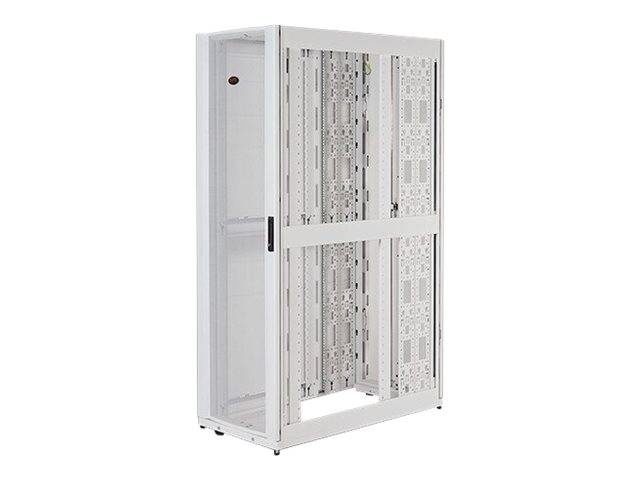 APC NetShelter SX Deep Enclosure with Sides - Schrank Netzwerkschrank - weiß - 42HE - 48.3 cm (19")