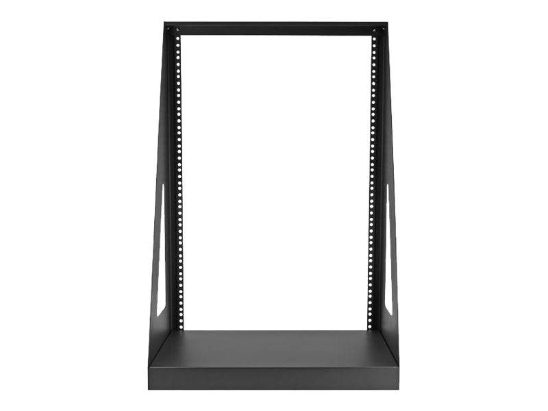 StarTech.com 2 Pfosten Schwerlast Rack - Open Frame Server Rack - 16HE - Schrank offener Rahmen - 2 Pfosten - 16U - 48.3