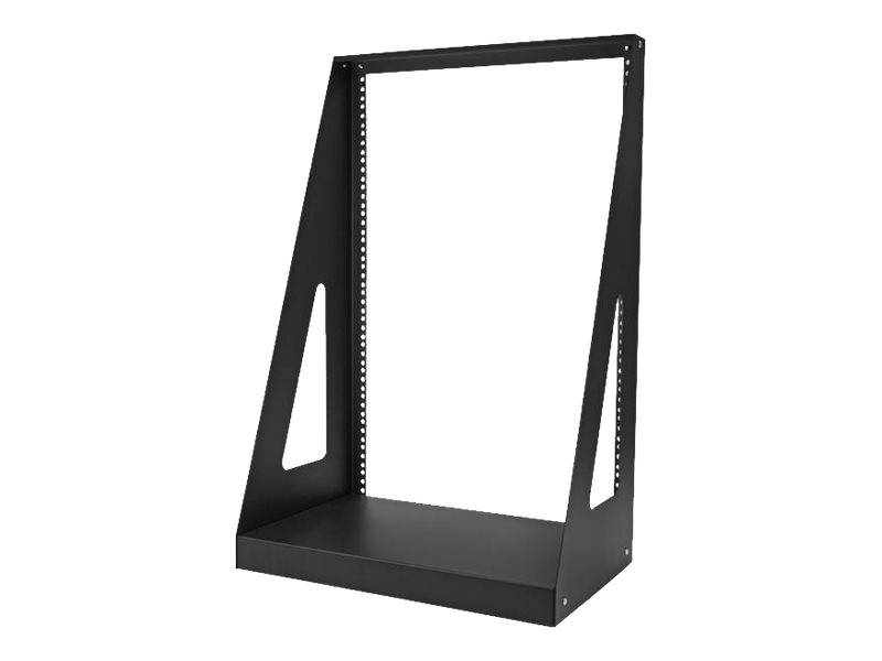 StarTech.com 2 Pfosten Schwerlast Rack - Open Frame Server Rack - 16HE - Schrank offener Rahmen - 2 Pfosten - 16U - 48.3