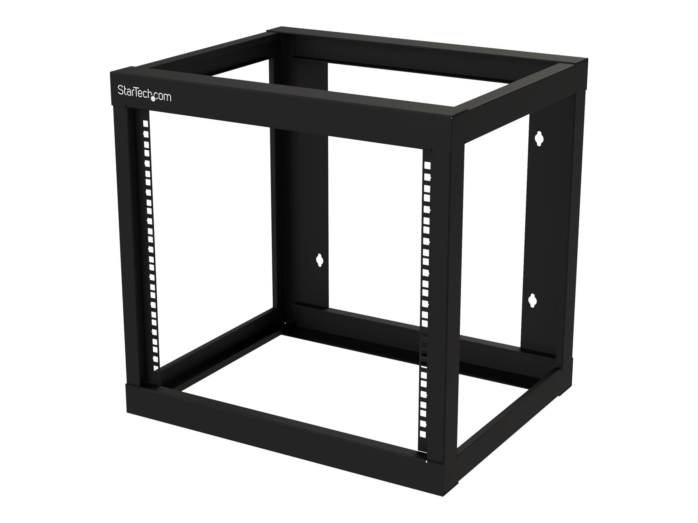 StarTech.com 9U 19"" Wall Mount Network Rack 17"" Deep 2 Post Open Frame for Server Room/Data/AV/IT/Communication/Comput