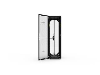 HPE 600mm x 1075mm G2 Enterprise Shock Rack - Schrank - Schwarz mit silbernen Akzenten - 42HE - 48.3 cm (19")