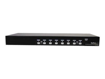 StarTech.com 8 Port Rackmount USB VGA KVM Switch - 8-fach VGA Umschalter mit Audio und OSD (On-Screen-Display)