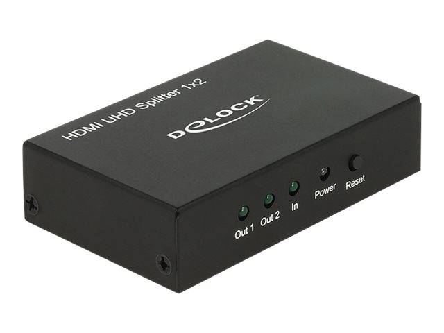 DeLock HDMI UHD Splitter 1 x HDMI in > 2 x HDMI out 4K