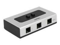 DeLock Switch RJ11 - Switch - 2 x Telefonleitung