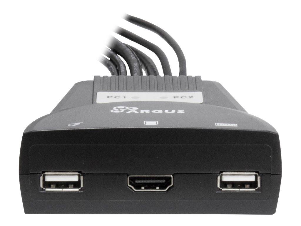 Argus KVM-LS-21HA HDMI - KVM-/Audio-Switch - 2 x KVM/Audio