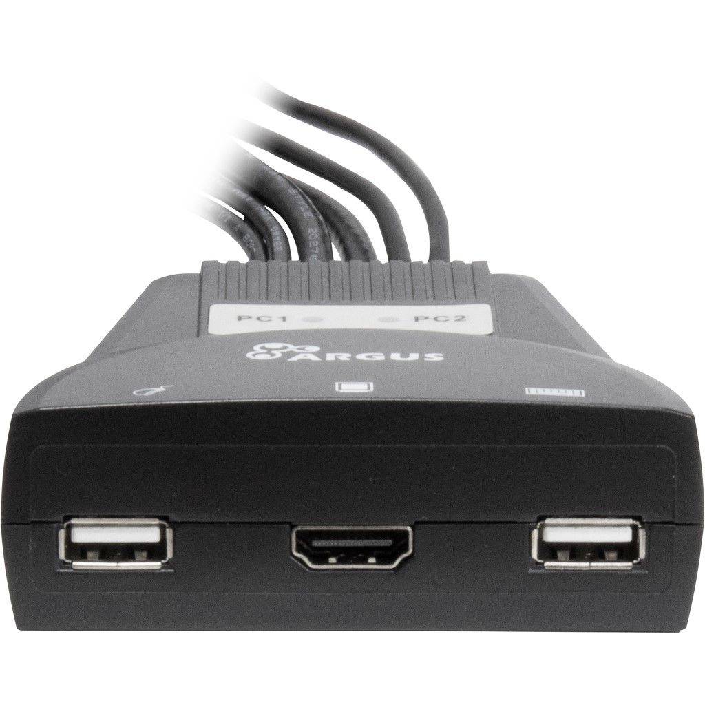 Argus KVM-LS-21HA HDMI - KVM-/Audio-Switch - 2 x KVM/Audio