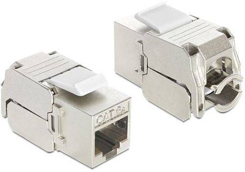 DeLOCK Anschlussbuchse RJ45, Cat.6A EIA/TIA, Keystone-Format