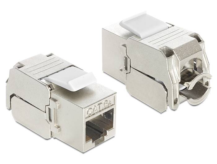 Delock - Modulare Eingabe - CAT 6a - STP - RJ-45