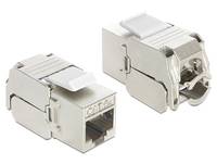 Delock - Modulare Eingabe - CAT 6a - STP - RJ-45