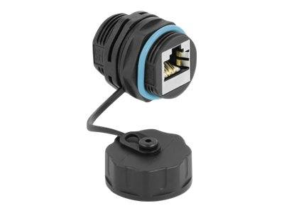 DeLOCK - Netzwerkkoppler - RJ-45 (W) abgedichtet bis RJ-45 (W)